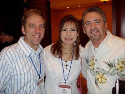 Dick and Mel Tunney with DJ - FCA 2008