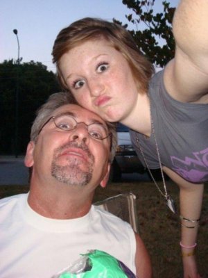 Raina and Dad in 2007