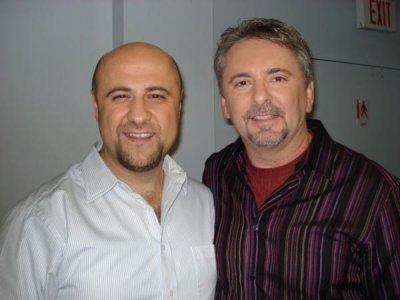 Dj with Robert Stearns for HelpLine taping - San Diego 2008