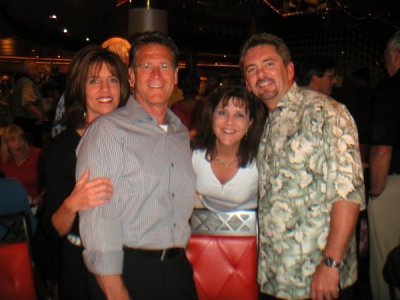 DJ and Mel with Sara and Emerson Eggerich in 2004